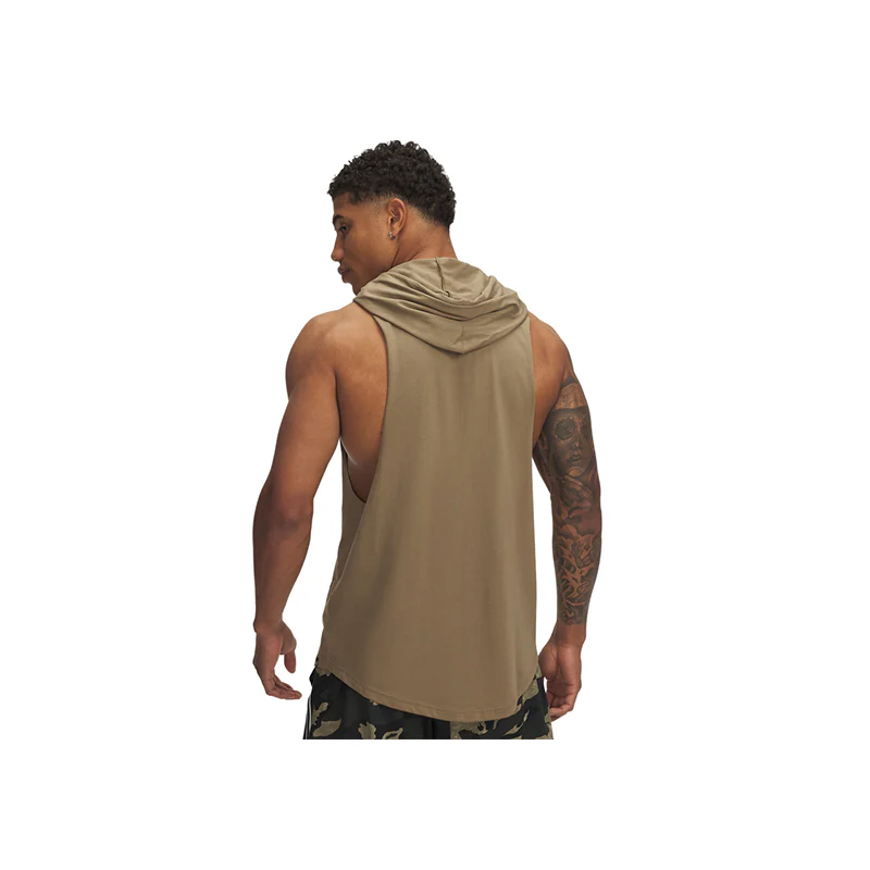 Under Armour Men Project Rock Terry Sleeveless Hoodie | 1389979-299 - Image 2