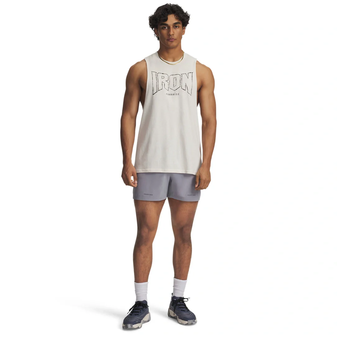 Under Armour Men Project Rock Ultimate Shorts | 6007178-035 - Image 3