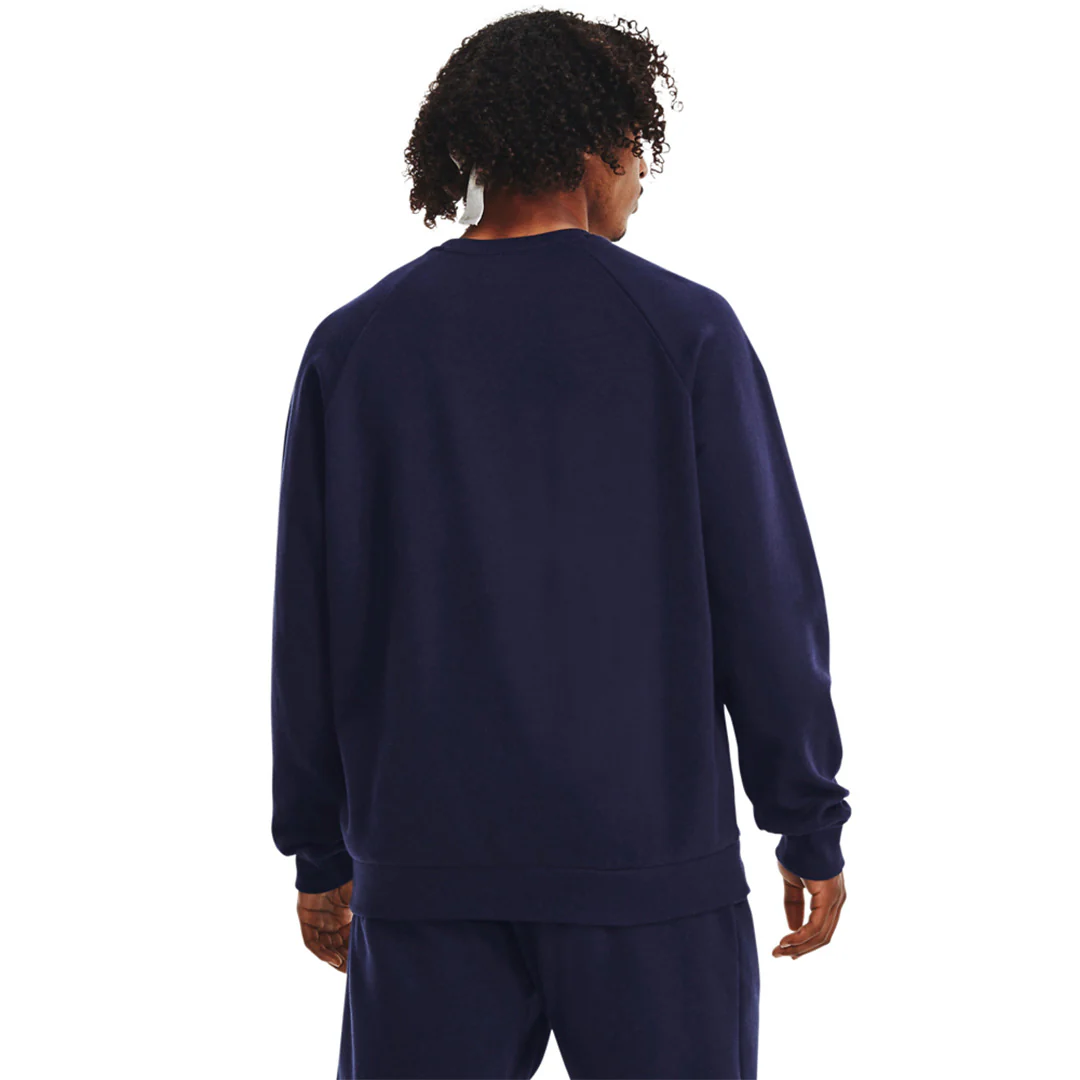 Under Armour Men Rival Fleece Crew | 1379755-410 - Image 2