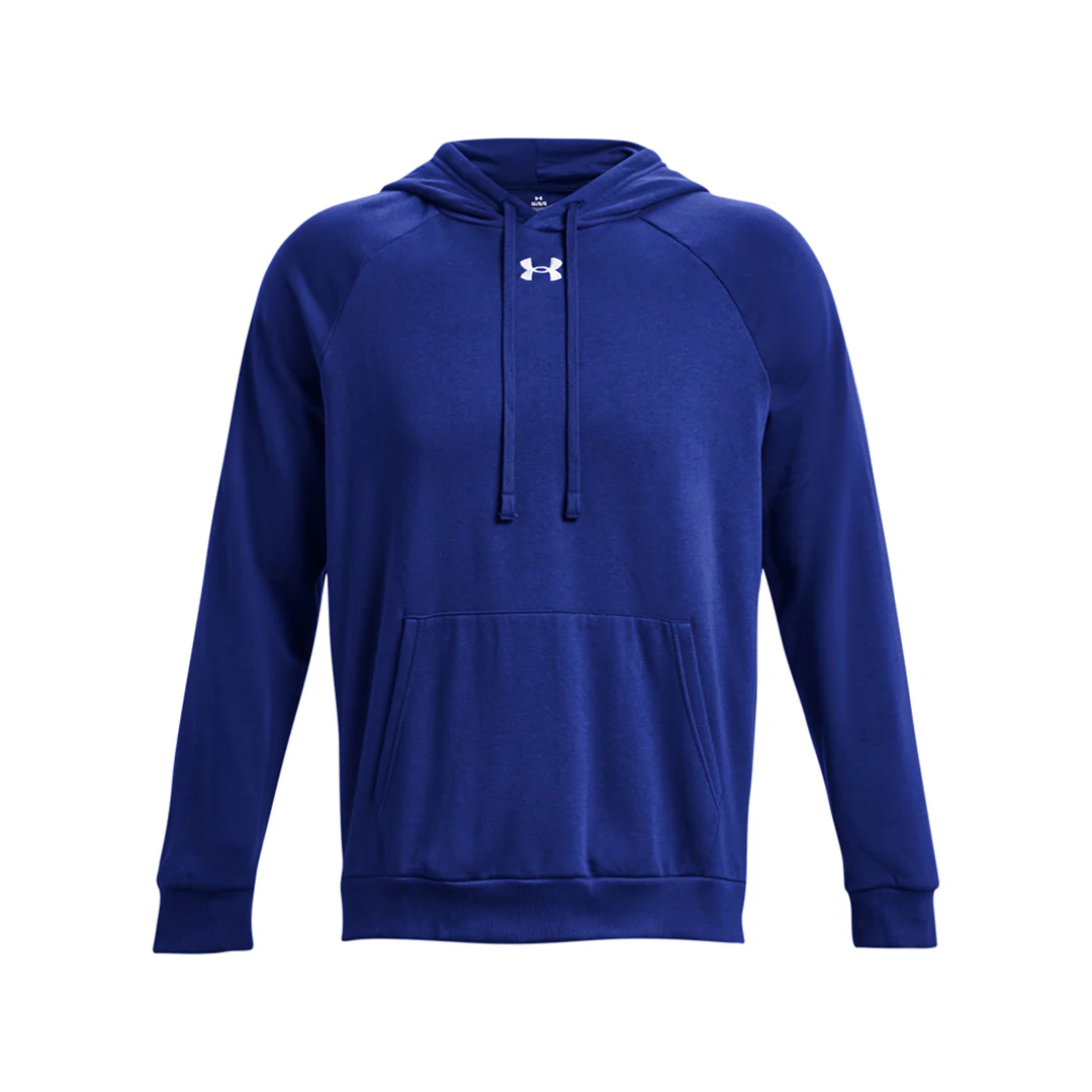 Under Armour Men Rival Fleece Hoodie | 1379757-400 - Image 3