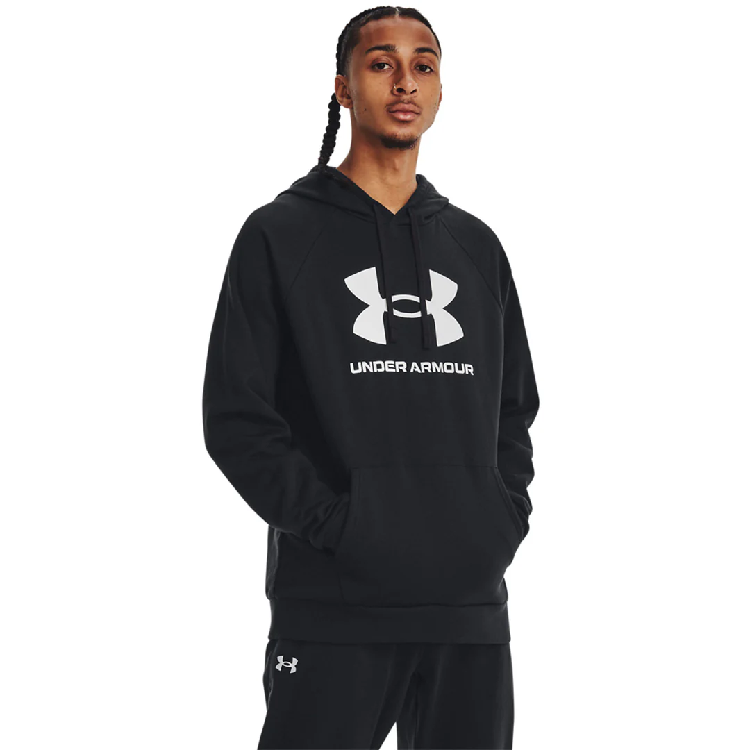 Under Armour Men Rival Fleece Logo Hoodie | 1379758-001