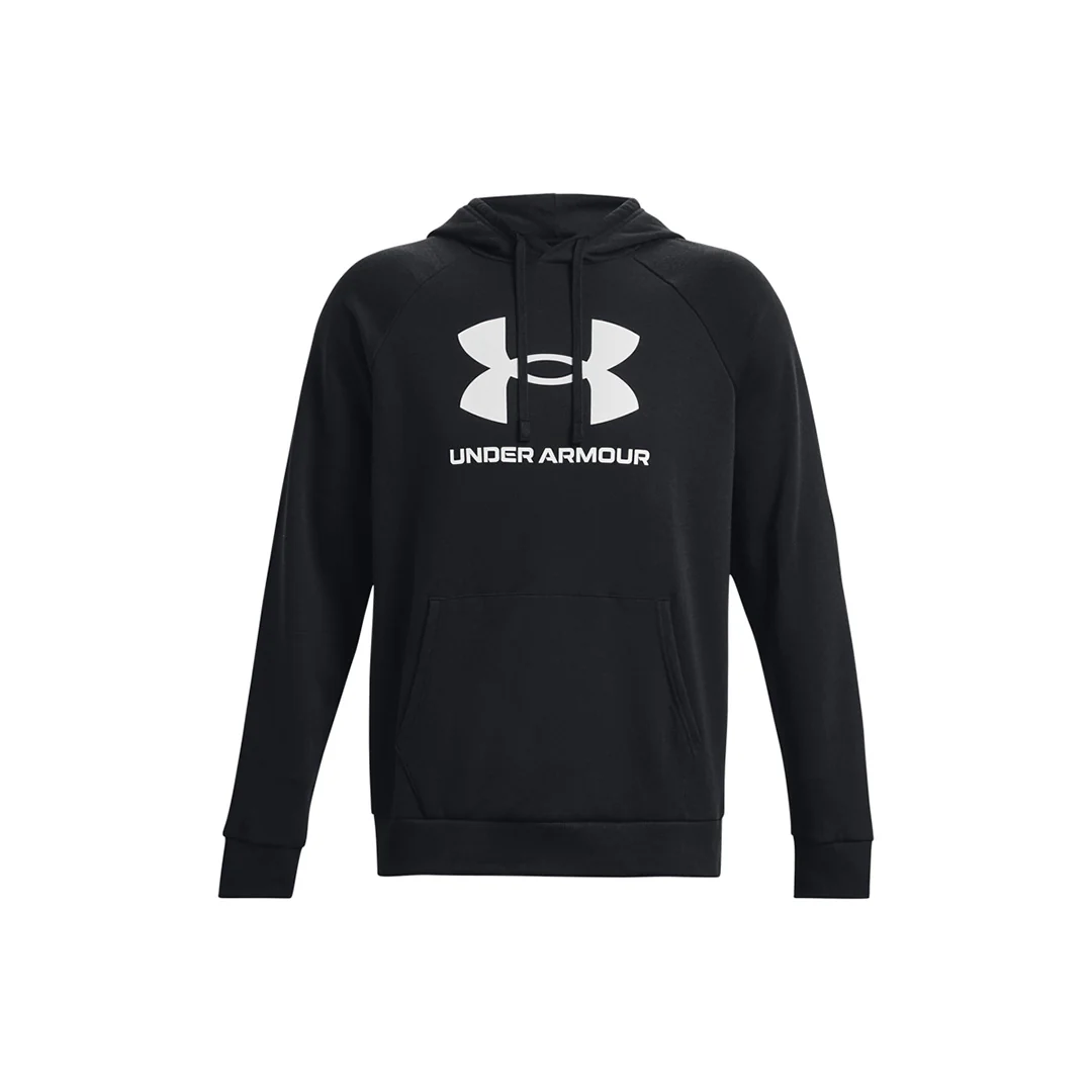 Under Armour Men Rival Fleece Logo Hoodie | 1379758-001 - Image 3