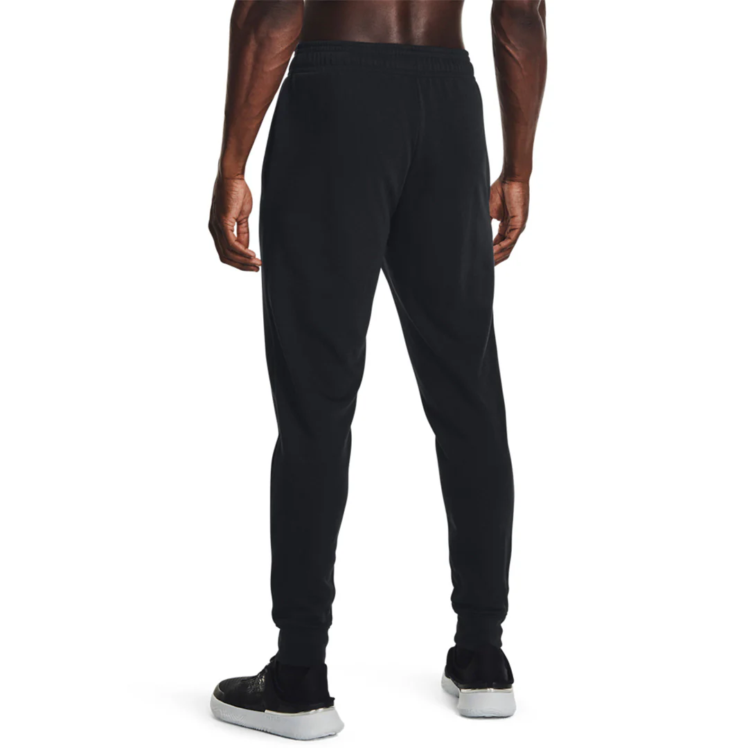 Under Armour Men Rival Terry Joggers | 1380843-001 - Image 2