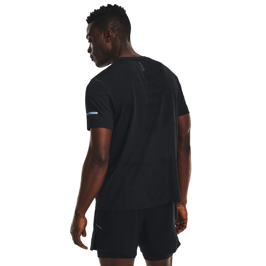 Under Armour Men Seamless Stride Short Sleeve | 1375692-001 - Image 2