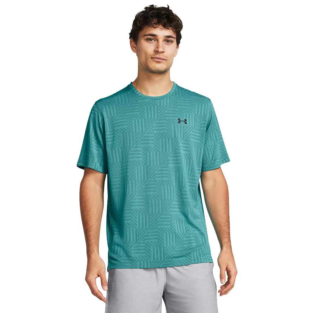 Under Armour Men Tech Vent Geotessa Short Sleeve | 1382182-449