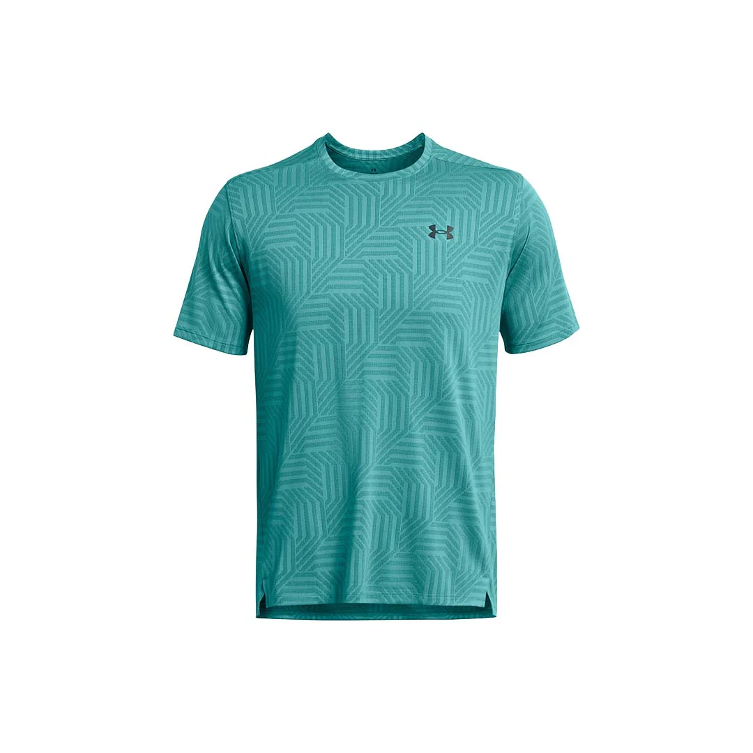 Under Armour Men Tech Vent Geotessa Short Sleeve | 1382182-449 - Image 3