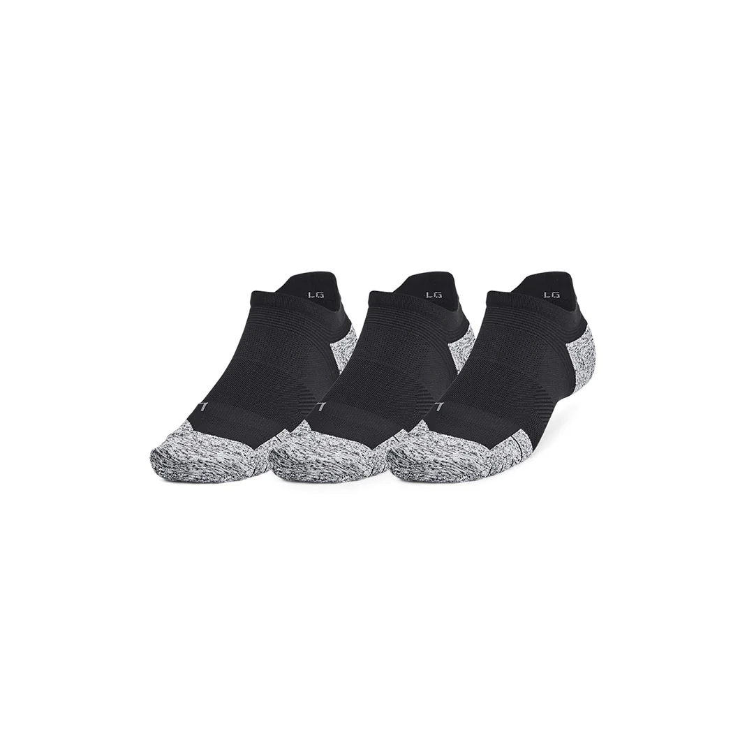Under Armour Unisex ArmourDry Run Cushion 3 Pair Socks | 1387044-001 - Image 3