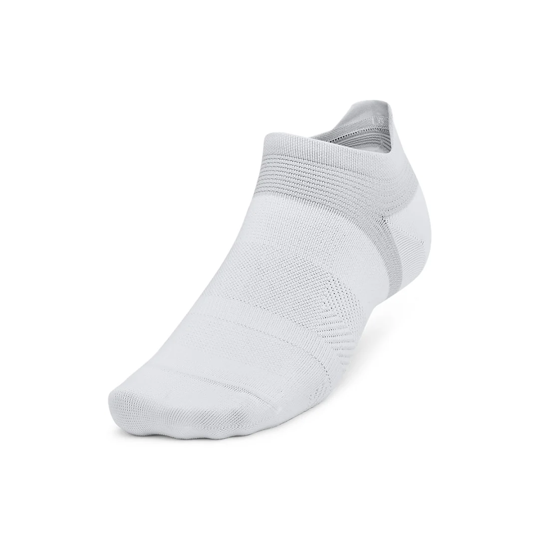 Under Armour Unisex ArmourDry Run Lite 3 Pair No Show Tab Socks | 1386237-100