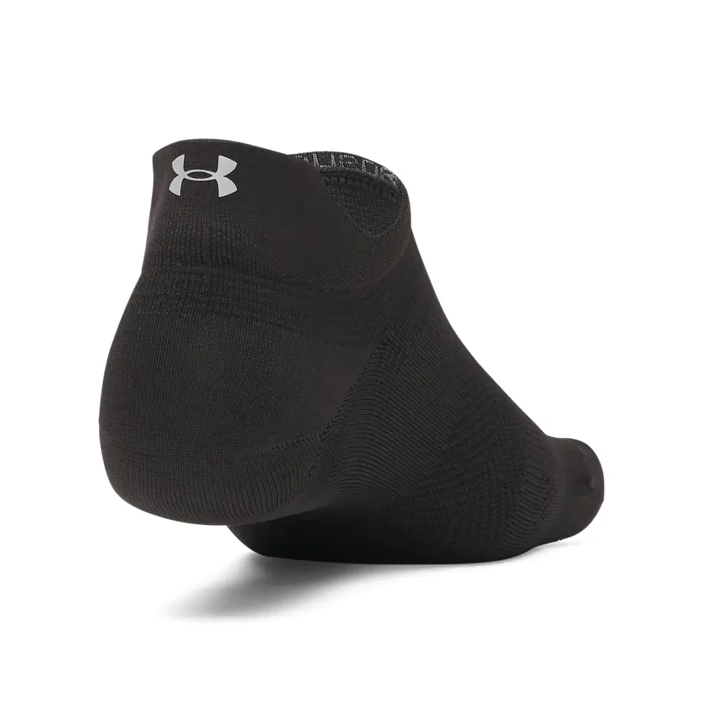 Under Armour Unisex ArmourDry Run Lite 3 Pair No Show Tab Socks | 1386237-279 - Image 2
