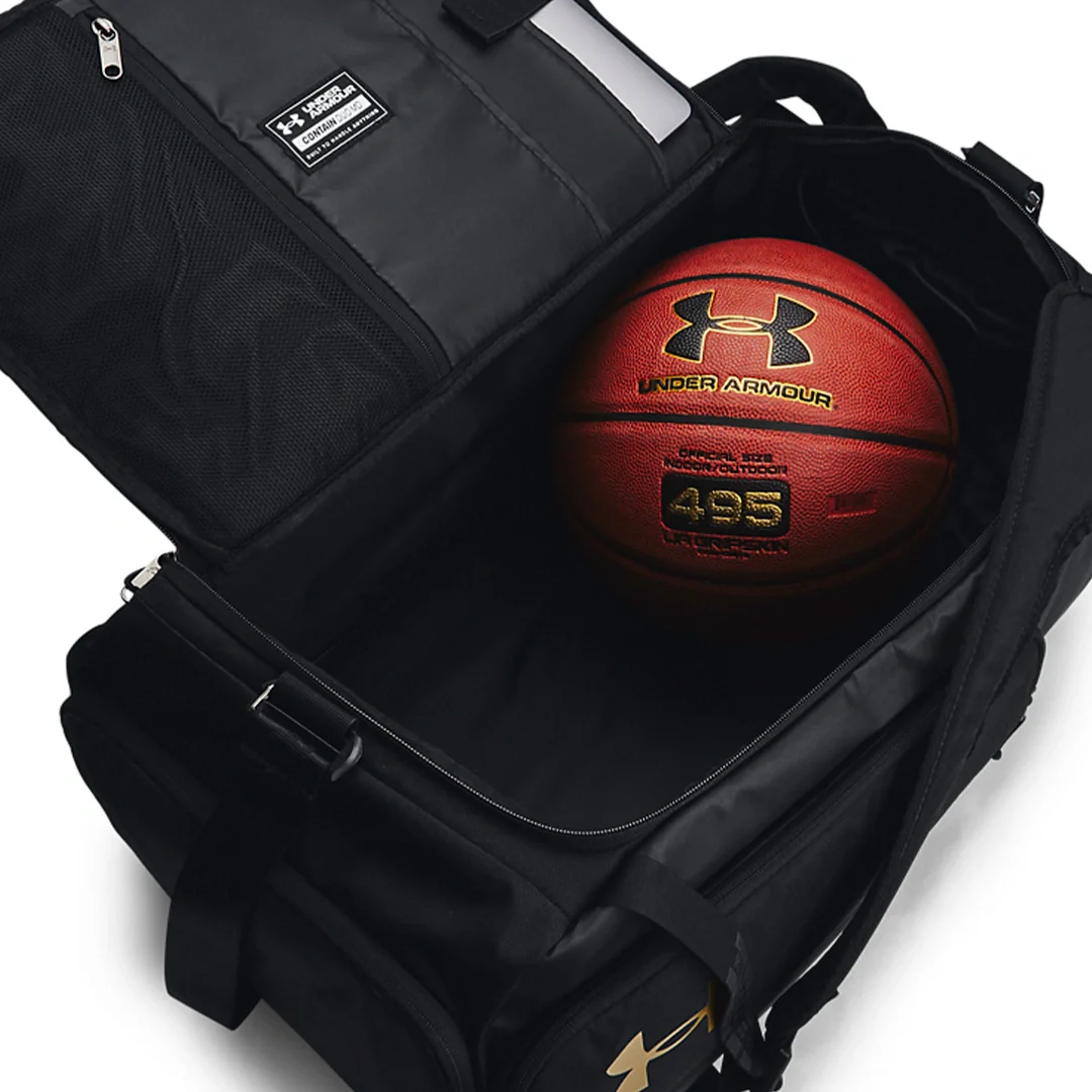 Under Armour Unisex Contain Duo Medium Backpack Duffle | 1381919-001 - Image 3