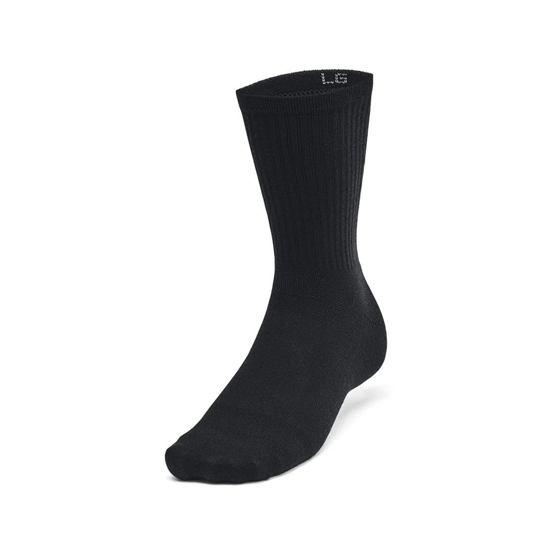 Under Armour Unisex Essential 6 Pair Crew Socks | 1387058-001