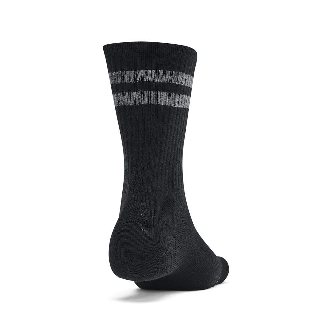 Under Armour Unisex Essential 6 Pair Crew Socks | 1387058-001 - Image 2