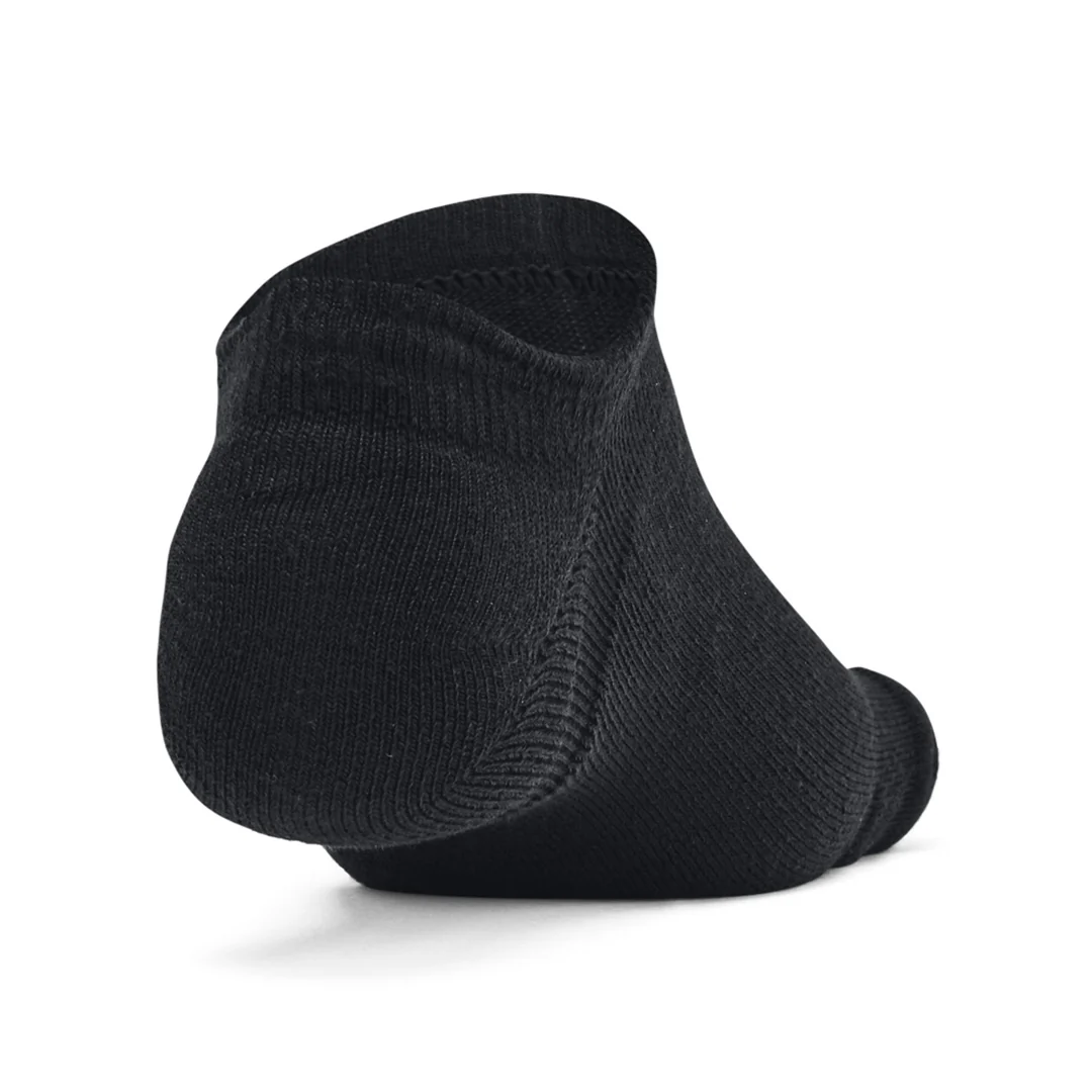 Under Armour Unisex Essential Cushion 6 Pair No Show | 1387057-001 - Image 2