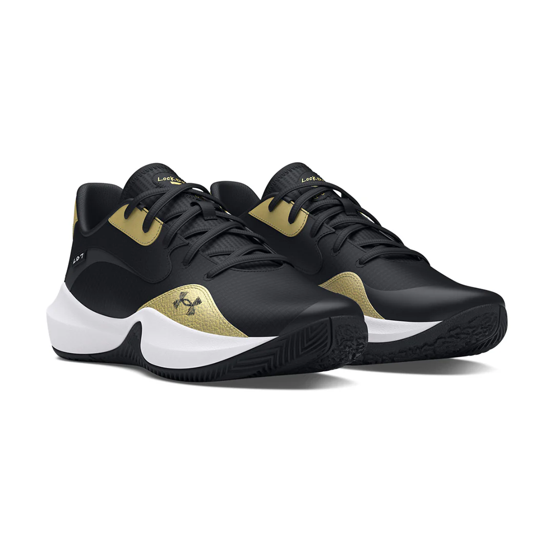 Under Armour Unisex Lockdown 7 Low Basketball | 3027646-001 - Image 3