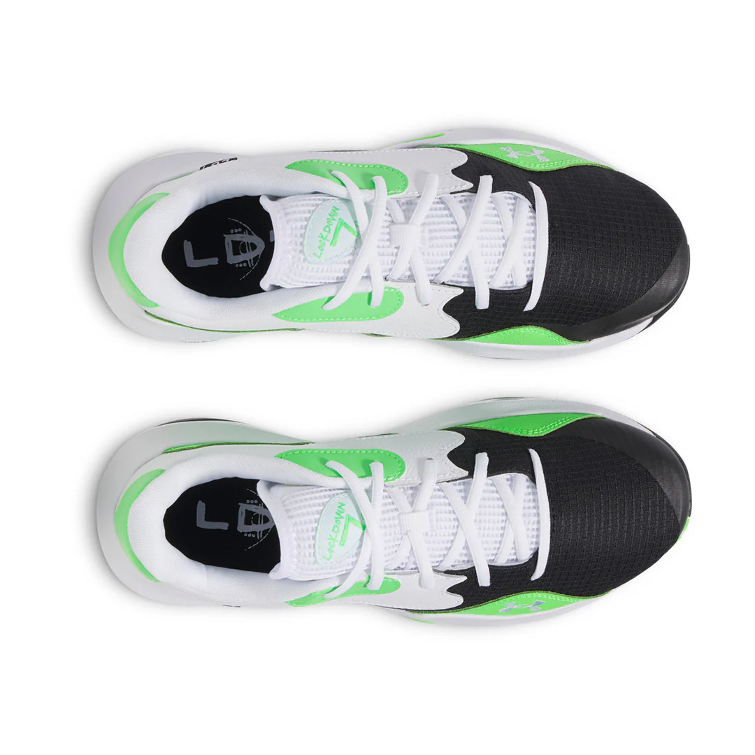 Under Armour Unisex Lockdown 7 Low Basketball Shoes | 3027646-002 - Image 5