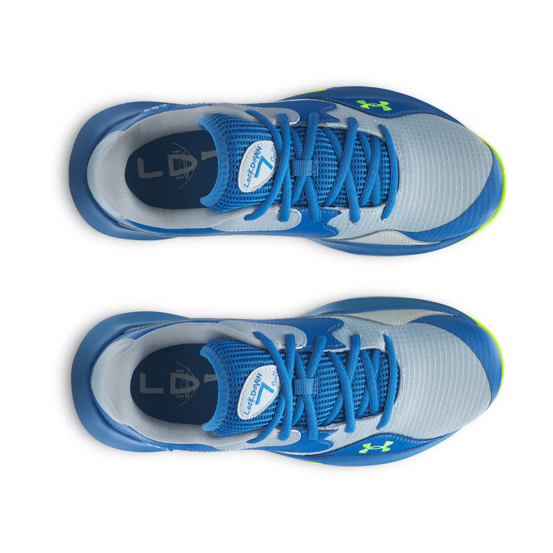 Under Armour Unisex Lockdown 7 Low Basketball Shoes | 3027646-453 - Image 5