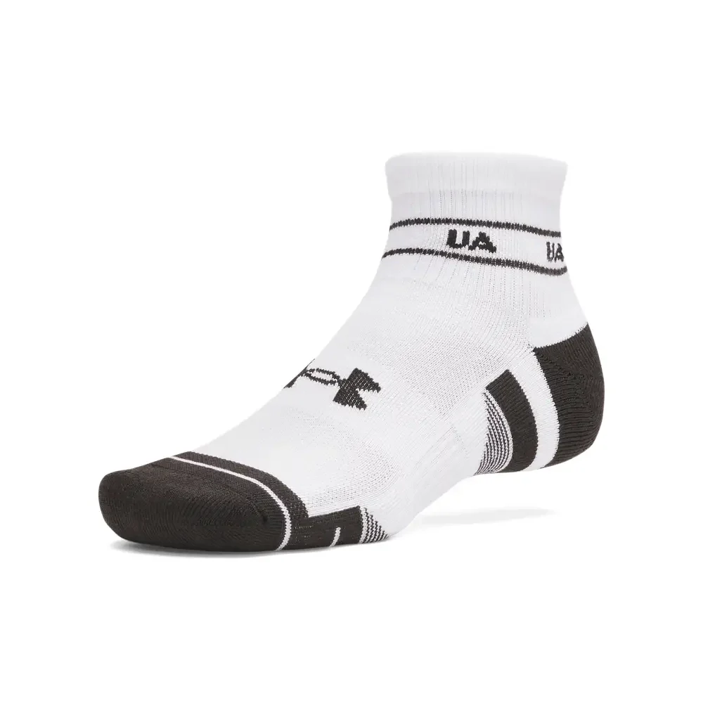 Under Armour Unisex Performance Tech Novelty 3 Pair Quarter Socks | 1382943-108