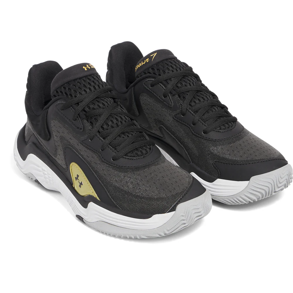 Under Armour Unisex Spawn 7 Basketball Shoes | 3028461-002 - Image 3
