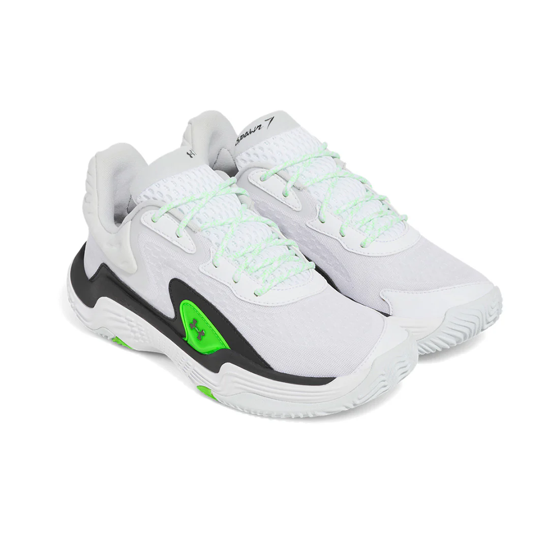 Under Armour Unisex Spawn 7 Basketball Shoes | 3028461-101 - Image 3