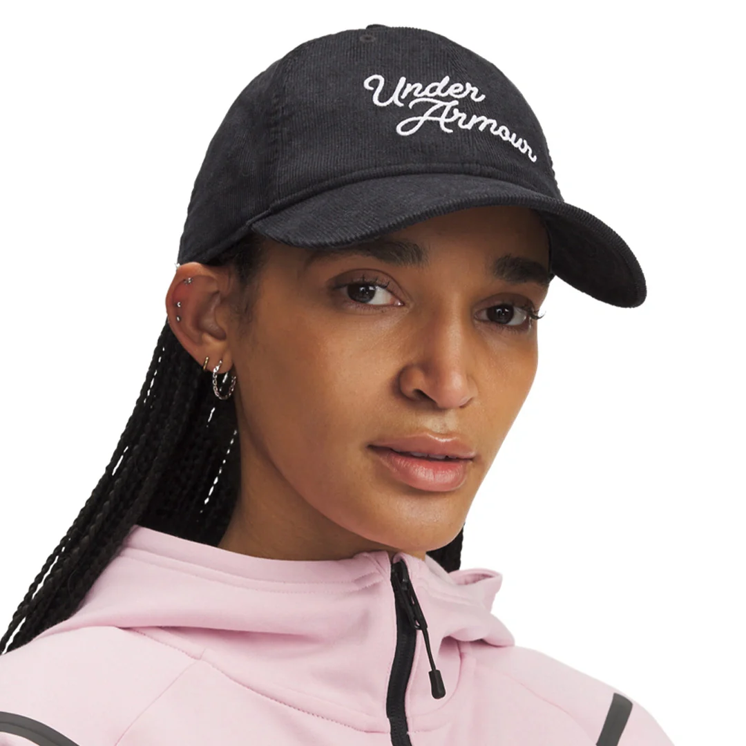 Under Armour Unisex Sportstyle Corduroy Adjustable Cap | 1386628-002 - Image 3