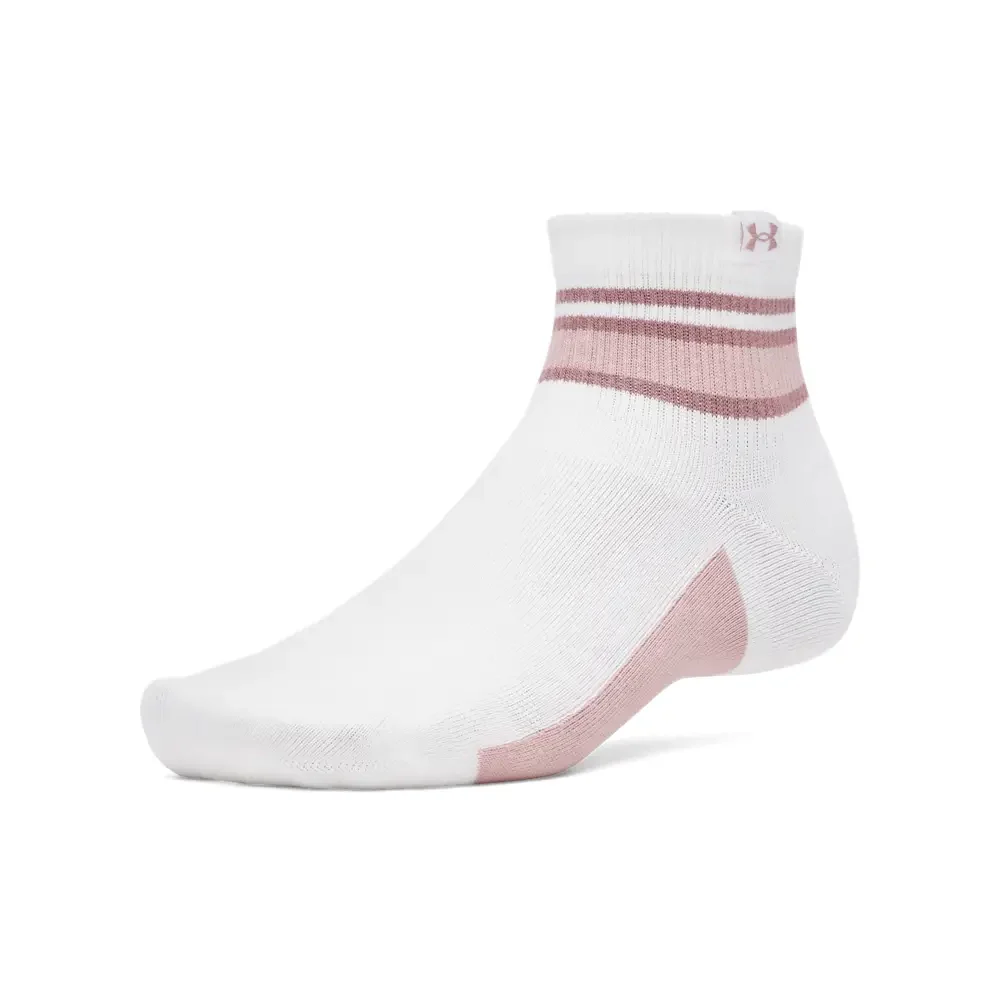 Under Armour Unisex Sportswear Cotton NV Quarter Socks | 1390131-101