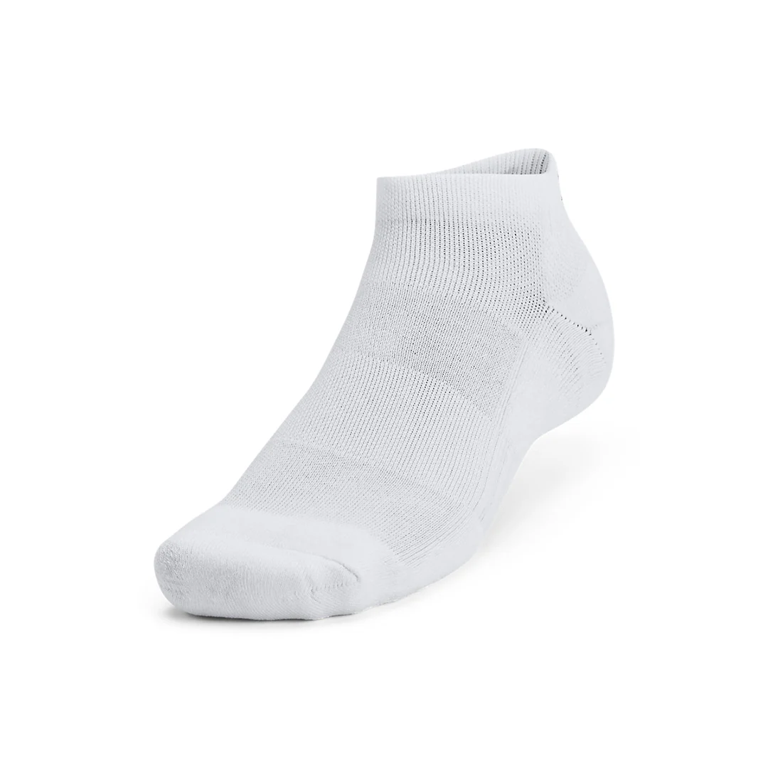 Under Armour Unisex Training Cotton 3 Pair Low Cut Socks | 1386312-100