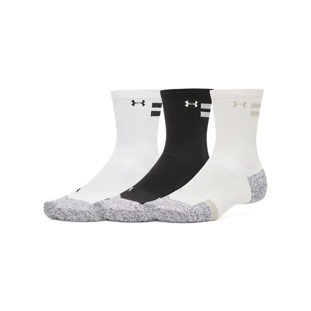 Under Armour Unisex Unisex Ad Pro 3 Pair Mid | 1387048-110 - Image 3