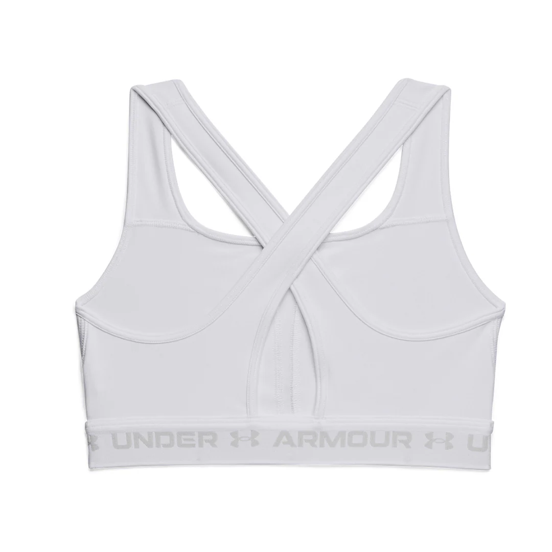 Under Armour Women Crossback Mid Bra | 1361034-100 - Image 4
