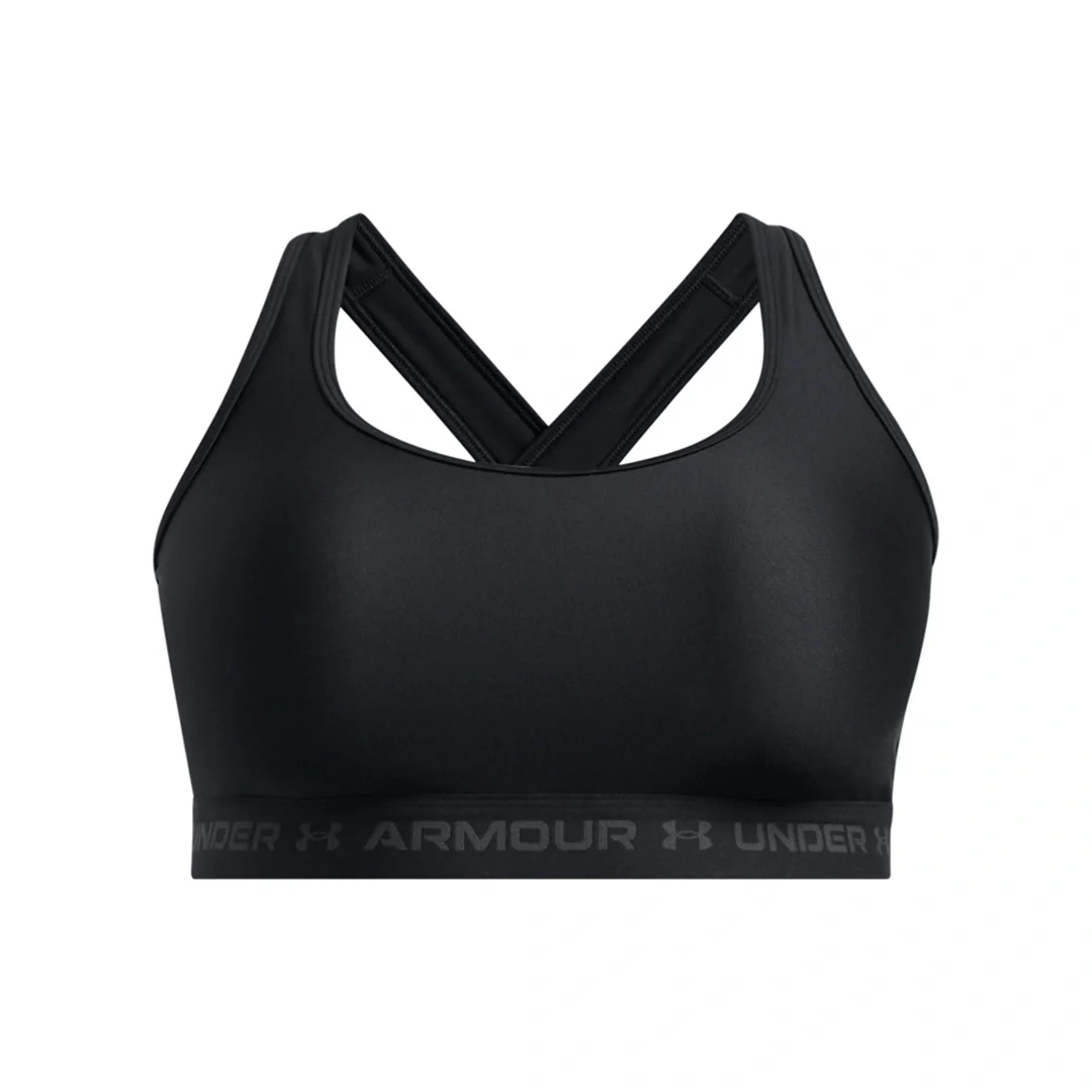 Under Armour Women Crossback Mid Bra | 1362897-001 - Image 3