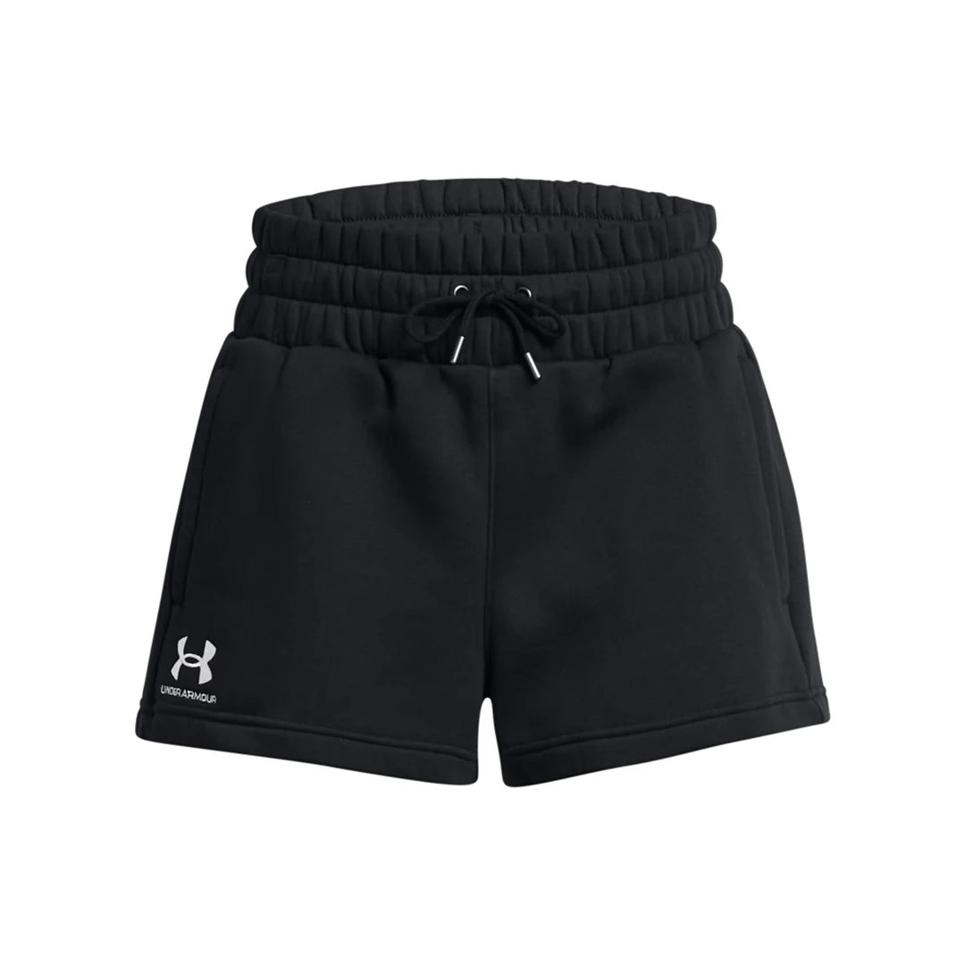 Under Armour Women Icon Fleece Boxer Shorts | 1382725-001 - Image 3