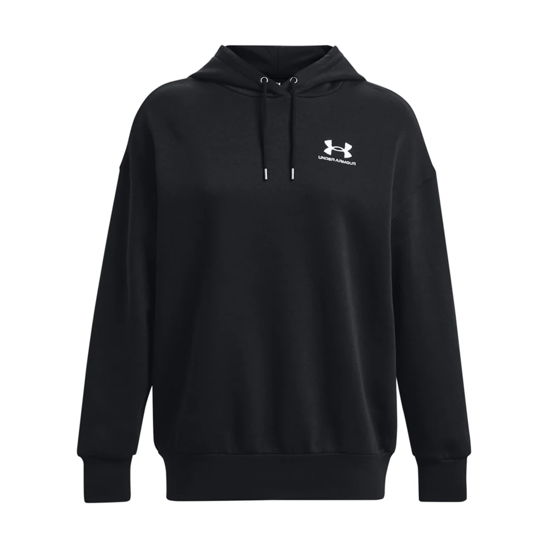Under Armour Women Icon Fleece Oversized Hoodie | 1379495-001 - Image 3
