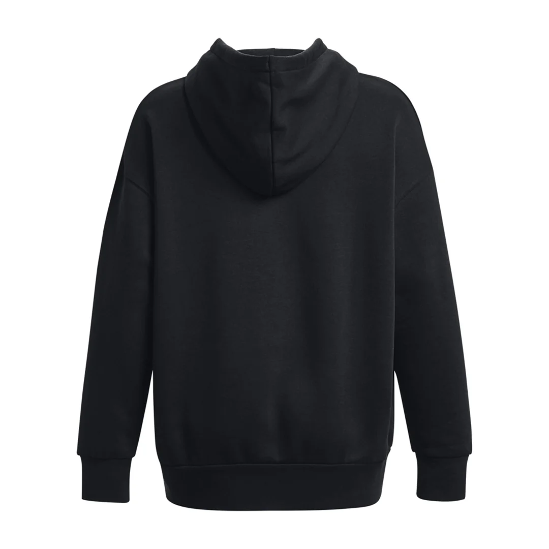 Under Armour Women Icon Fleece Oversized Hoodie | 1379495-001 - Image 4