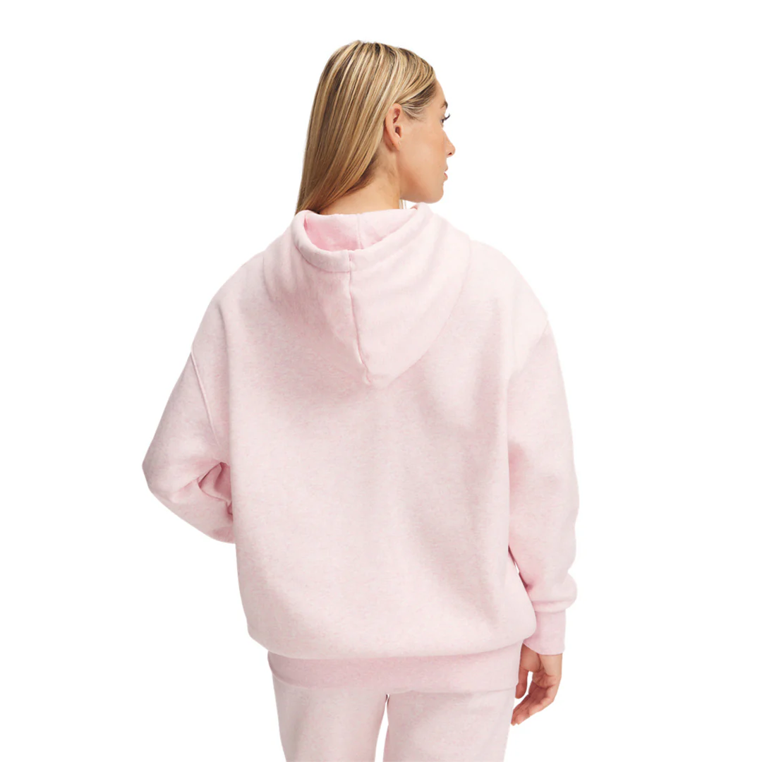 Under Armour Women Icon Fleece Oversized Hoodie | 1379495-647 - Image 2
