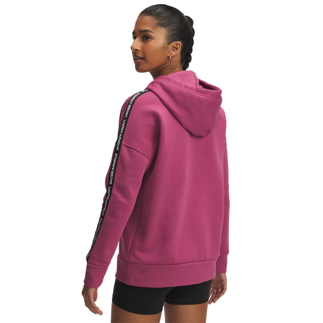 Under Armour Women Icon Fleece Taped Hoodie | 6003708-659 - Image 2
