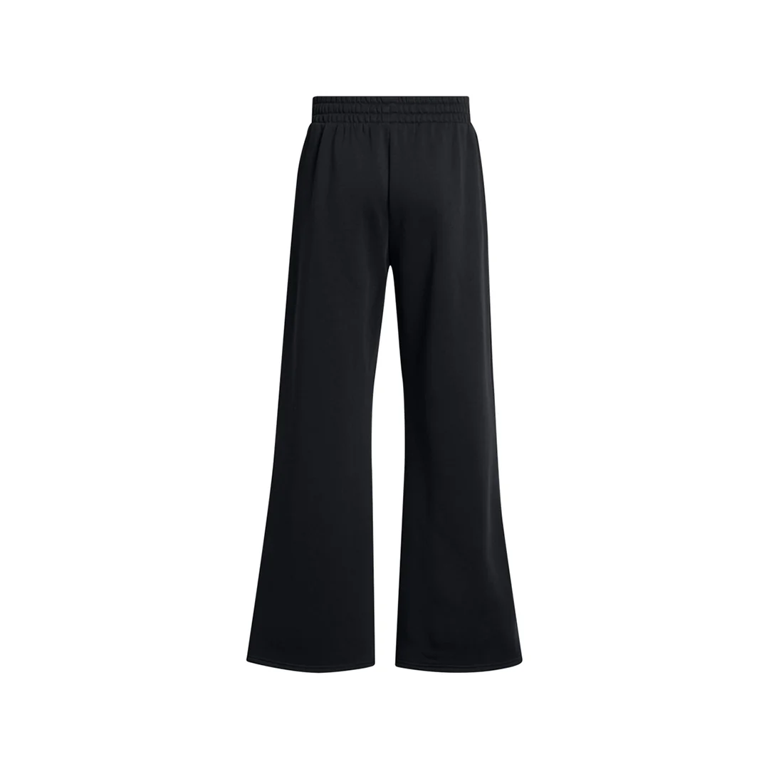 Under Armour Women Icon Fleece Wide Leg Pants | 1386497-001 - Image 4