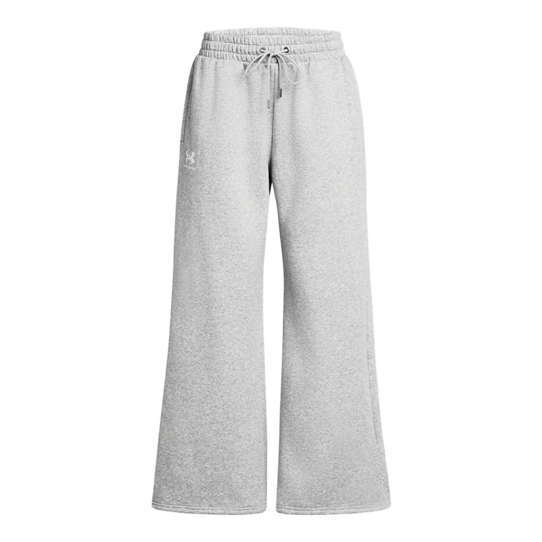 Under Armour Women Icon Fleece Wide Leg Pants | 1386497-011 - Image 3