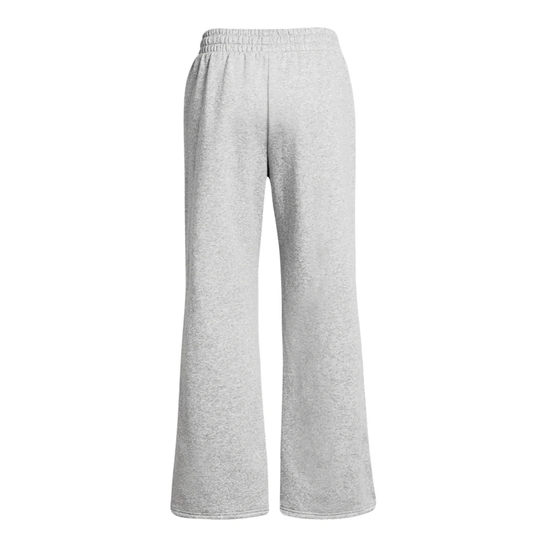 Under Armour Women Icon Fleece Wide Leg Pants | 1386497-011 - Image 4