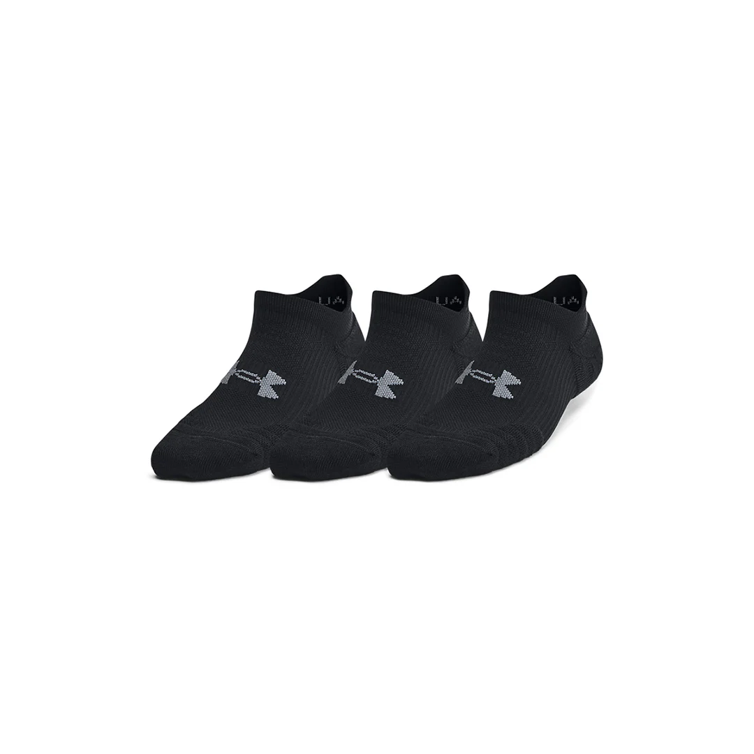 Under Armour Women Play Up 3-Pack No Show Tab Socks | 1386250-001