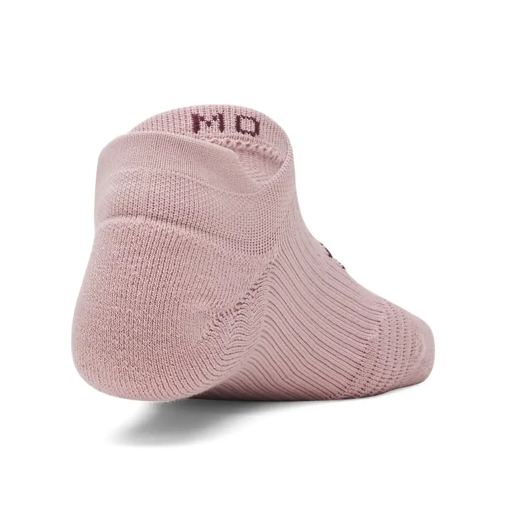 Under Armour Women Play Up 3 Pair No Show Tab Socks | 1386250-673 - Image 2