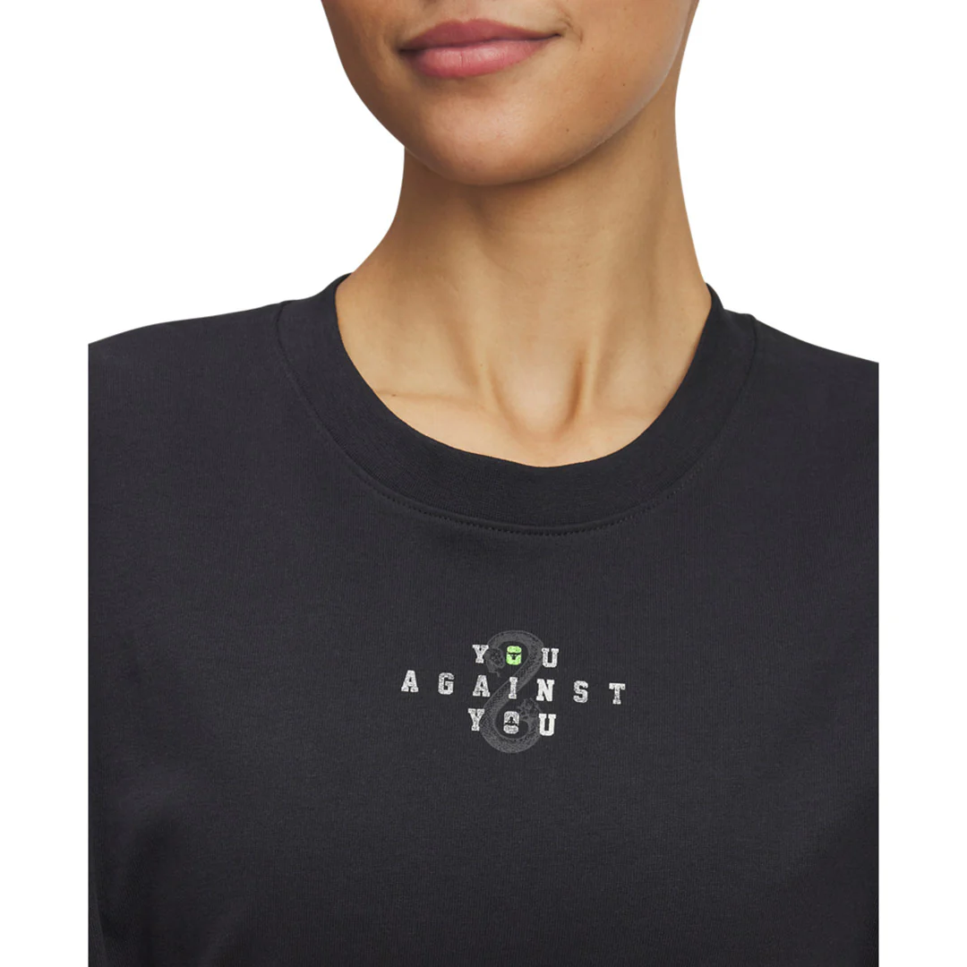 Under Armour Women Project Rock Campus T-Shirt | 1389717-001 - Image 3