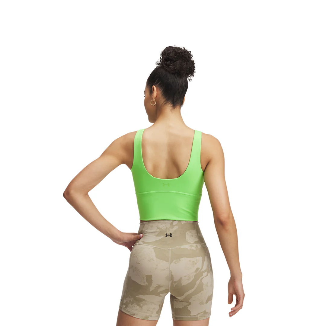 Under Armour Women Project Rock Fitted Bra Tank | 1389714-362 - Image 2