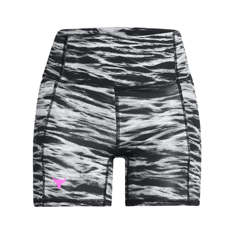 Under Armour Women Project Rock Lets Go Bench to Beach Middy PT | 1388091-001 - Image 4