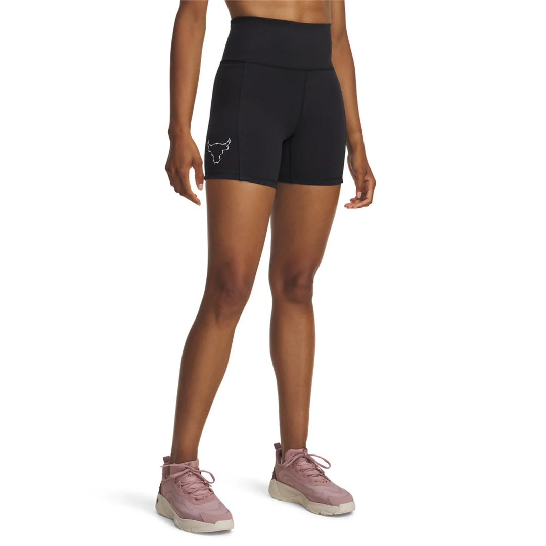 Under Armour Women Project Rock Middie Shorts | 6005086-002