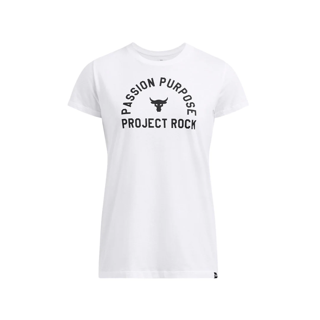 Under Armour Women Project Rock Payoff Short Sleeve | 1389340-100 - Image 3