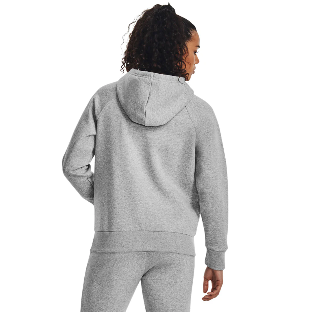 Under Armour Women Rival Fleece Big Logo Hoodie | 1379501-012 - Image 2
