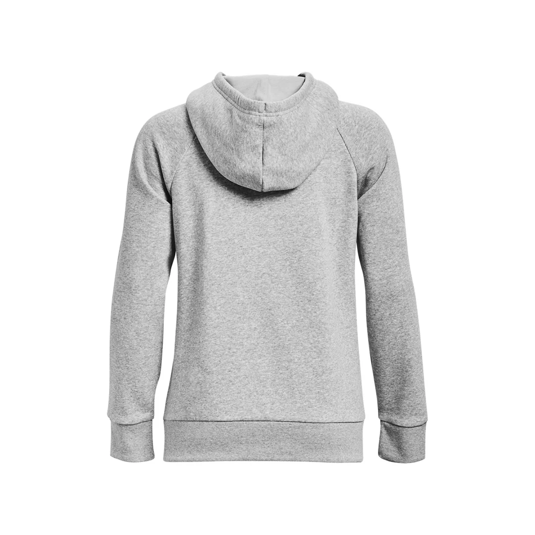 Under Armour Women Rival Fleece Big Logo Hoodie | 1379501-012 - Image 4