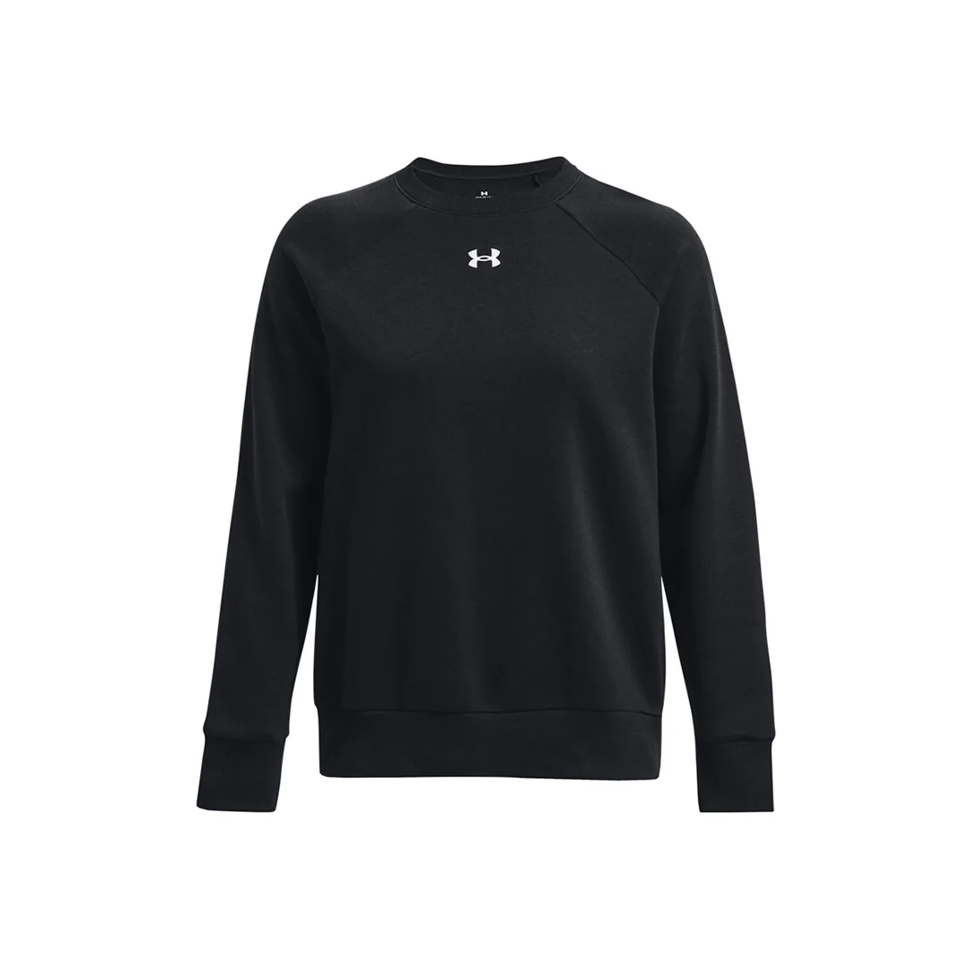 Under Armour Women Rival Fleece Crew | 1379508-001 - Image 3