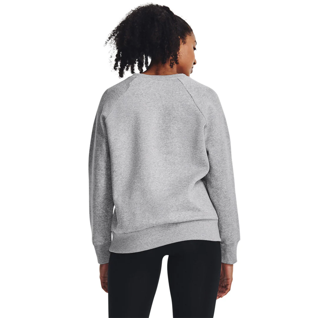 Under Armour Women Rival Fleece Crew | 1379508-012 - Image 2