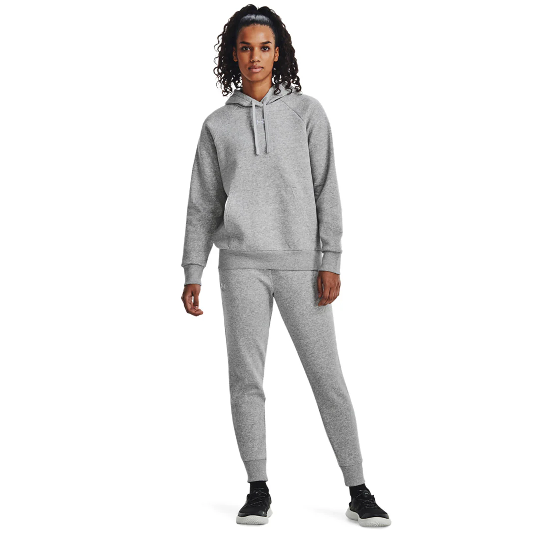 Under Armour Women Rival Fleece Joggers | 1379438-012 - Image 5