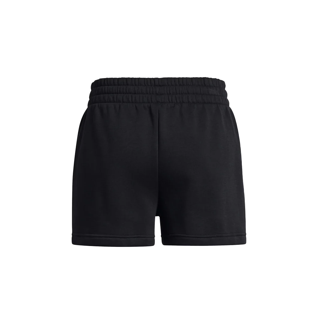 Under Armour Women Rival Fleece Shorts | 1382723-001 - Image 4